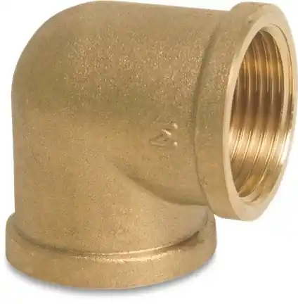Direct Beschikbaar Knie MESSING 90 Bi/Bi 1/4